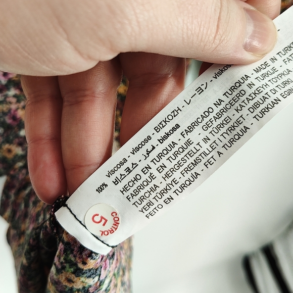 Zara | floral printed dress - Picture 7 of 7